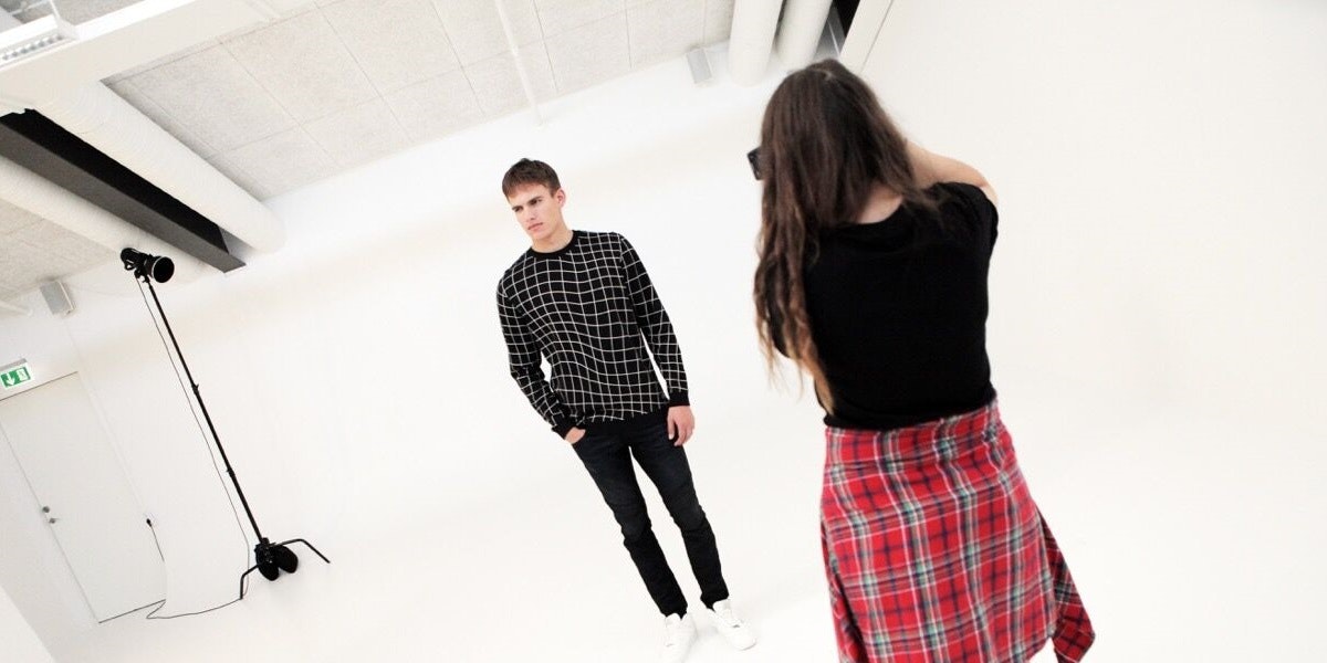 We’ve Developed the Most Advanced Image-Editing AI Technology in the World A guy modeling in a studio like setting.